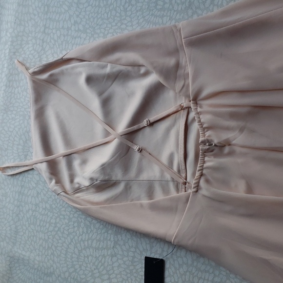 Lulu's Pale Pink Spaghetti Strap Dress Size M - NWT - Picture 5 of 13